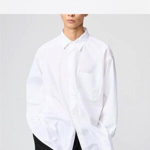 Oversized White Dress Shirt